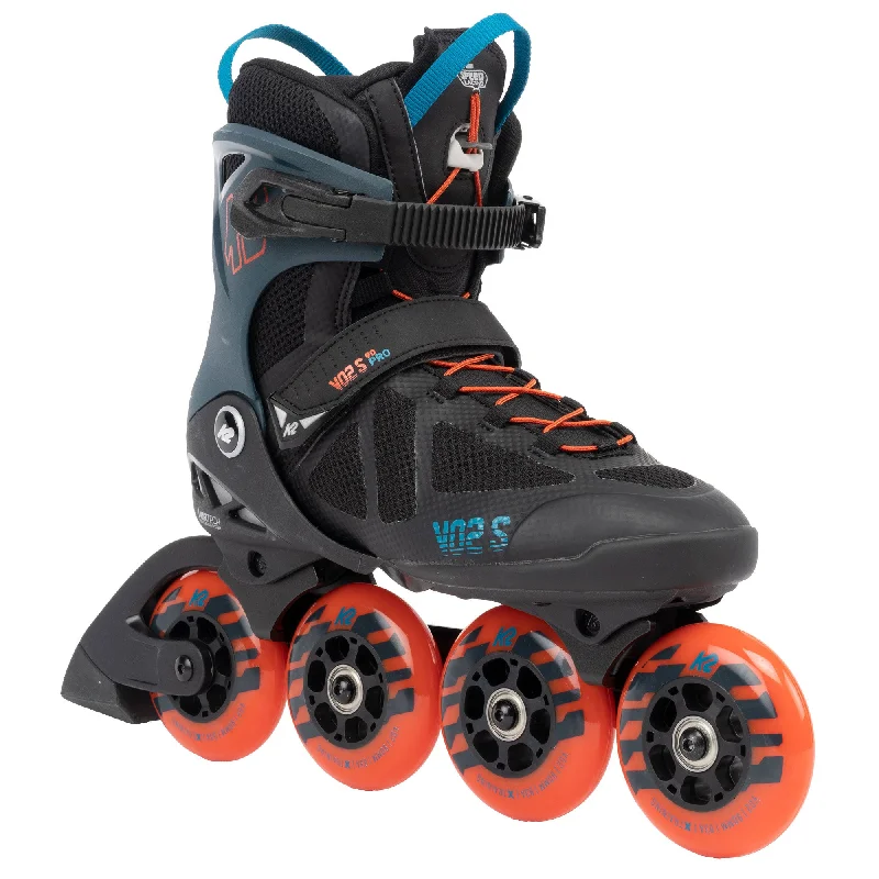 Roller Skates with Extra Padding for Comfort-K2 VO2 S 90 Mens Inline Skates - (Moderately Used Size 11)