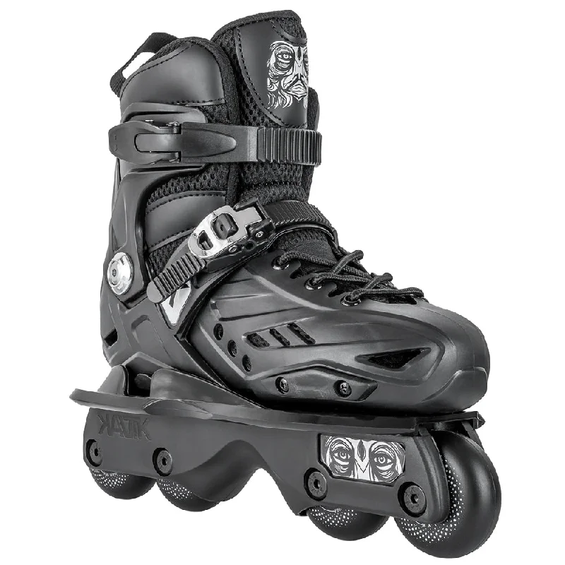 Custom Ice Skates for Personalized Fit and Style-Kaltik Black Ninja Skate