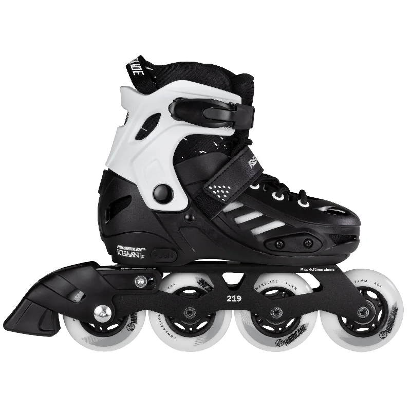 Pro Inline Skates for Competitive Racing-Khaan Junior SQD Black adj.