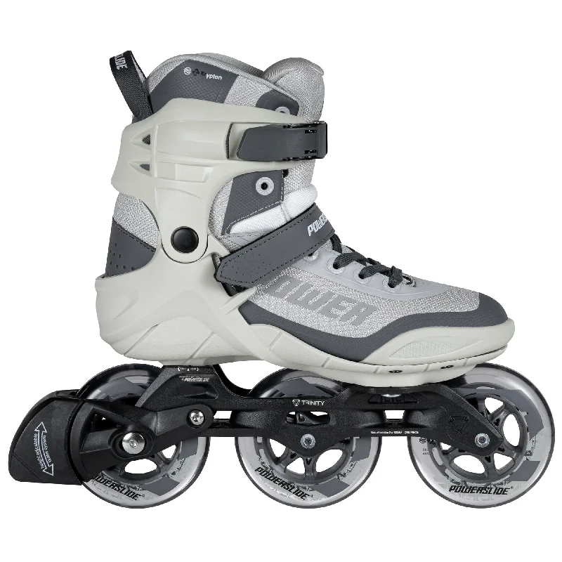 High-Speed Inline Skates for Quick Travel-Phuzion Krypton Grey 100