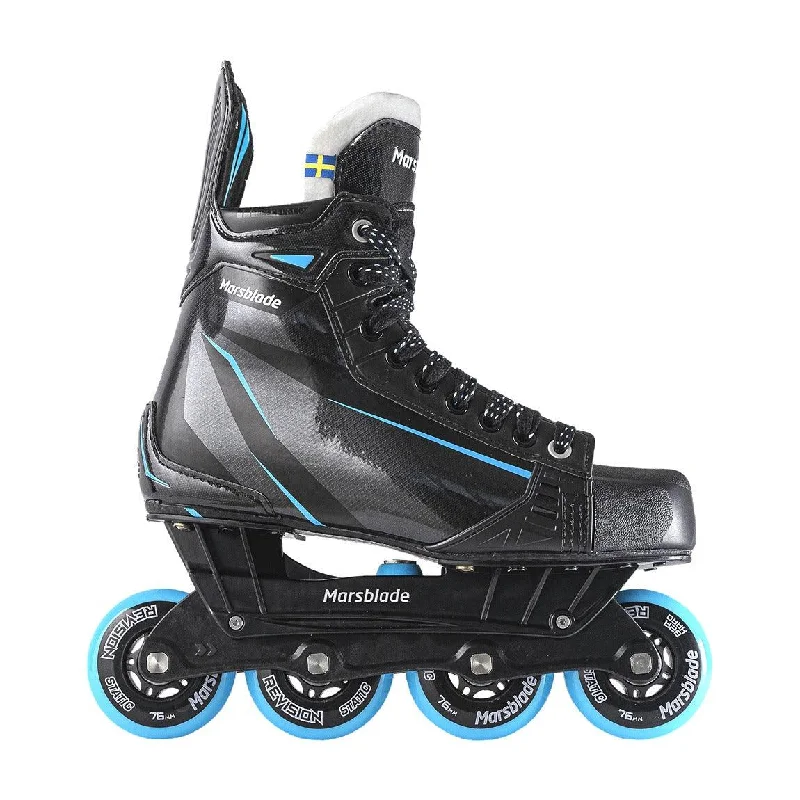 Adjustable Skates for Kids and Adults-Marsblade O1 Kraft Prospect Roller Hockey Skates - Junior