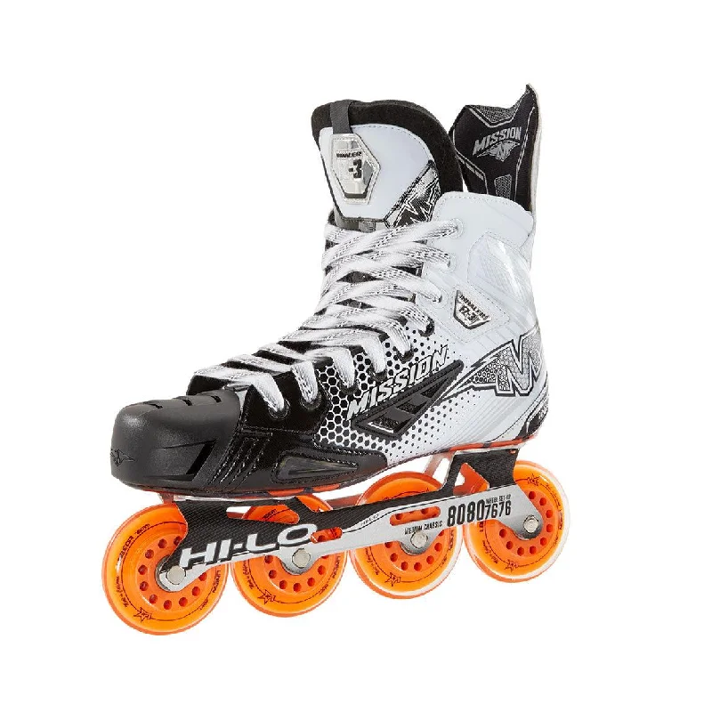 Adjustable Ice Skates for Easy Fit-Mission RH Inhaler FZ-3 Roller Skates - Senior