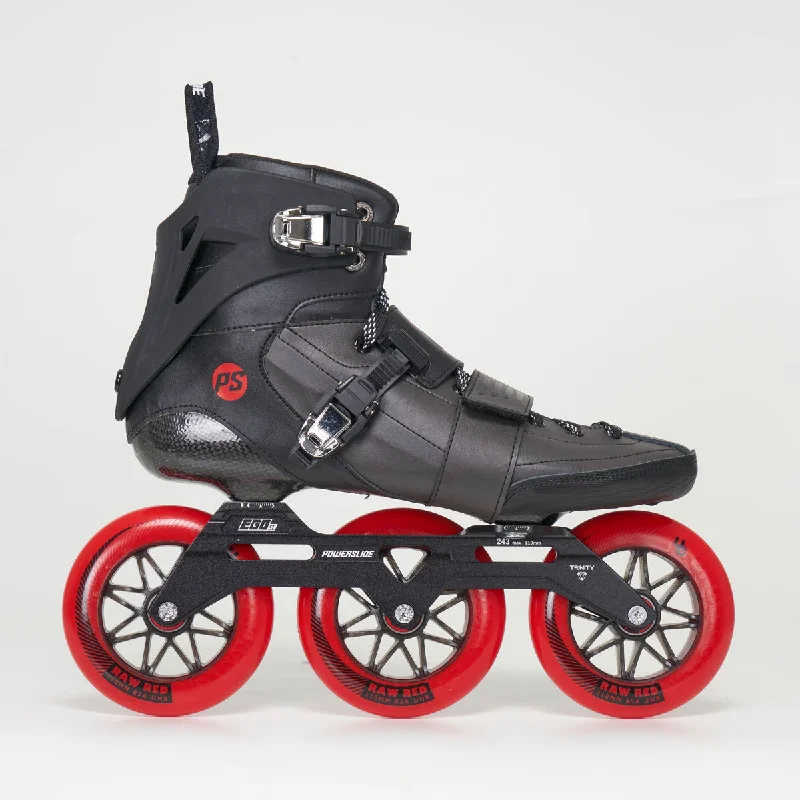 Lightweight Inline Skates for Easy Travel-Powerslide Arise SL Black Inline Skates - Unisex