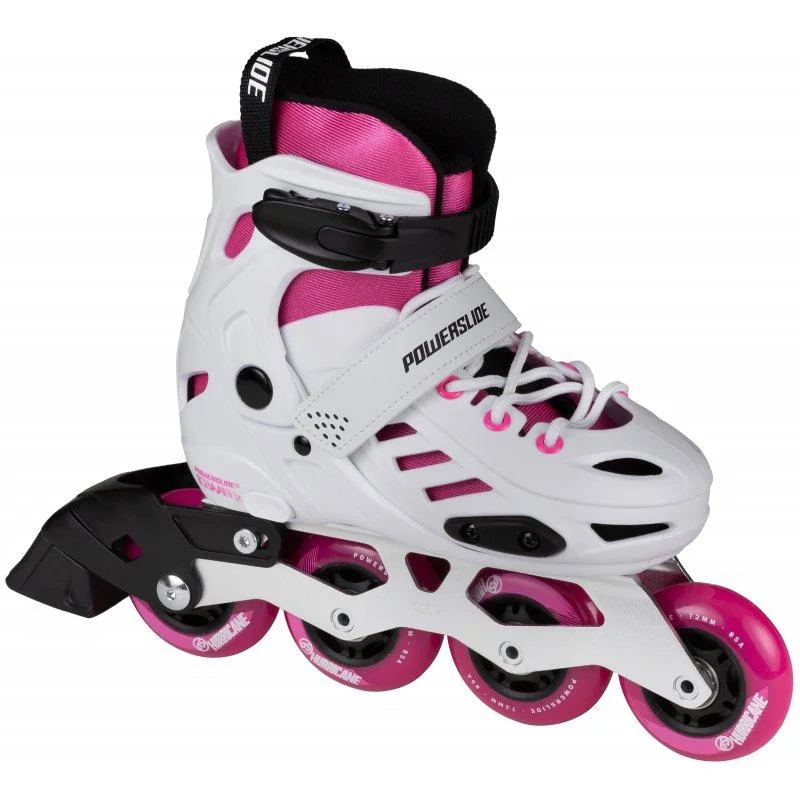 Comfortable Inline Skates with Cushioning-Powerslide Khaan Junior SQD Pink Inline Skates