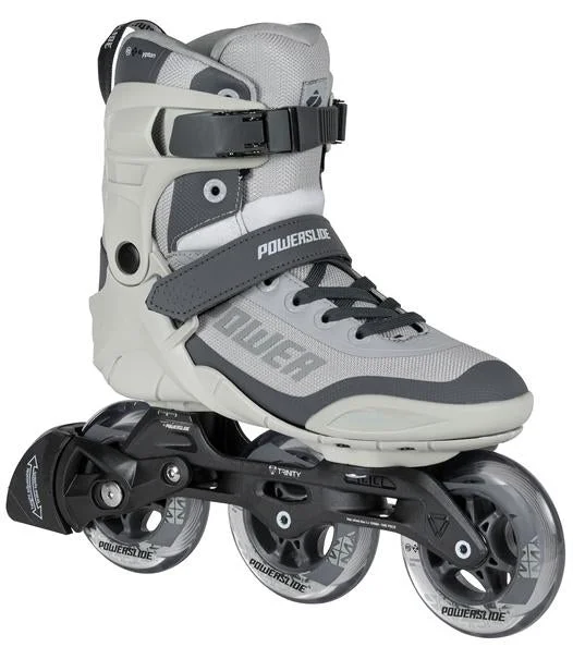 High-Performance Roller Skates for Trick Skating-Powerslide Krypton Phuzion Grey 100