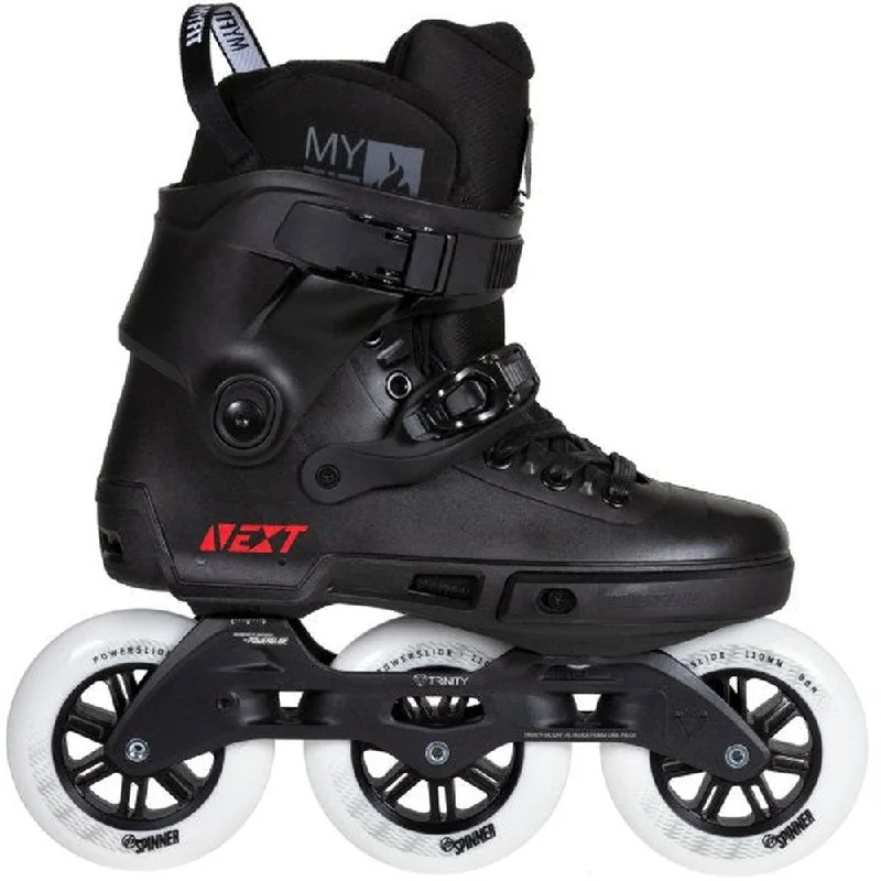 Complete Roller Skate Set for All Riders-Powerslide Next Core Black 110 Inline Skates