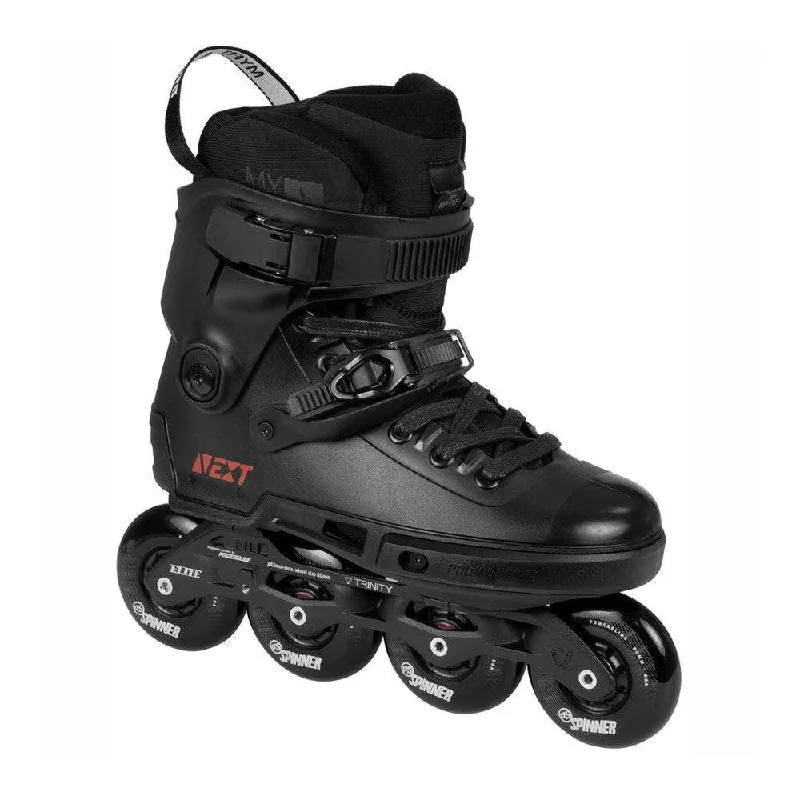 High-Speed Inline Skates for Quick Moves-Powerslide Next Core Black 80