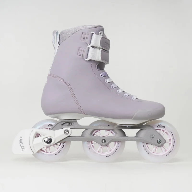 All-Terrain Ice Skates for Extreme Sports-Powerslide Pheme Lilac 100 - Women's Inline Skates