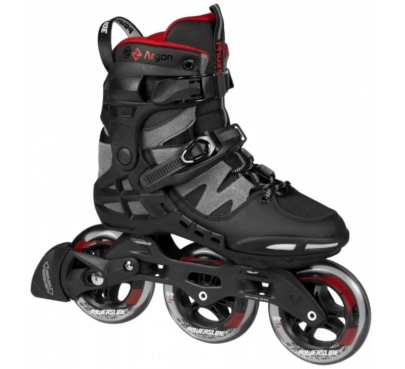 High-Quality Ice Skates for Beginners-Powerslide Phuzion Argon Ash 110 Inline Skates