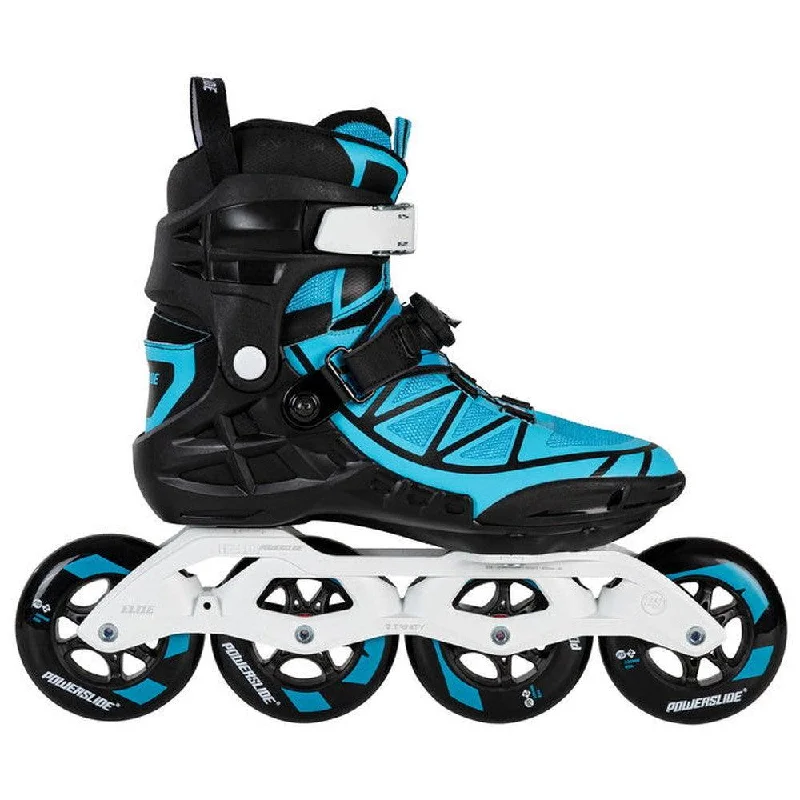 Comfortable Roller Skates for All Ages-Powerslide Phuzion Argon Bluebird 100 Inline Skates