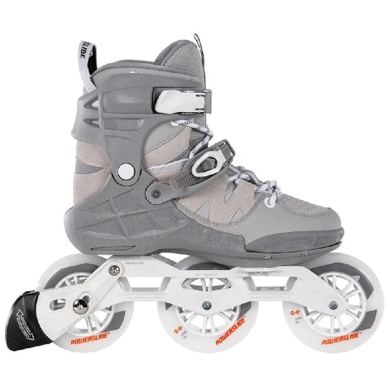 Comfortable Skates for Roller Derby Players-Powerslide Phuzion Argon Cement 110 Inline Skates