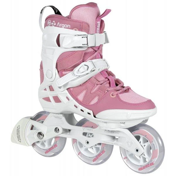 Lightweight Roller Skates for Fast Rides-Powerslide Phuzion Argon Rose 100 Inline Skates