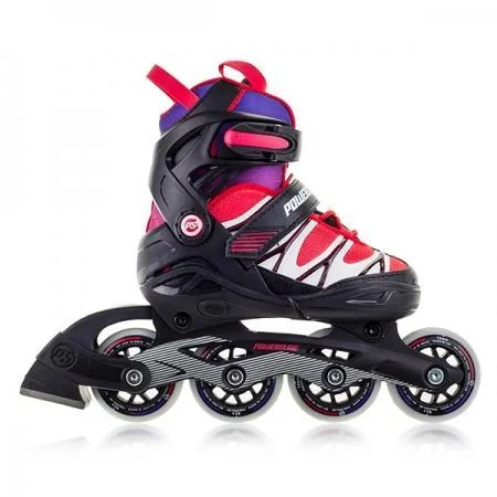 Pro-Level Roller Skates for Competition-Powerslide Phuzion Orbit Girls Adjustable Inline Skates