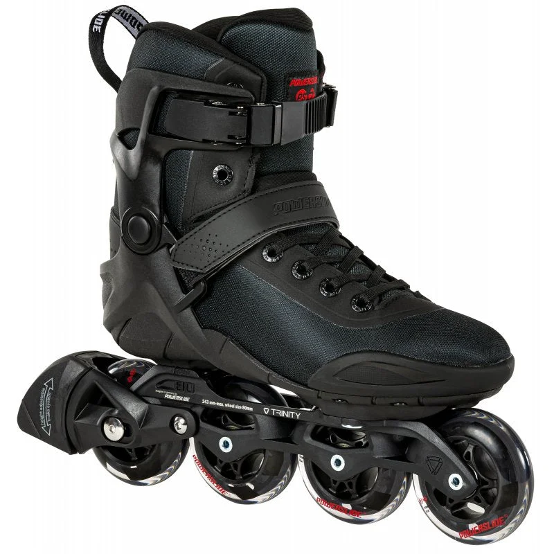 Roller Skates for Beginners with Safety Features-Powerslide - Phuzion Radon Black 80