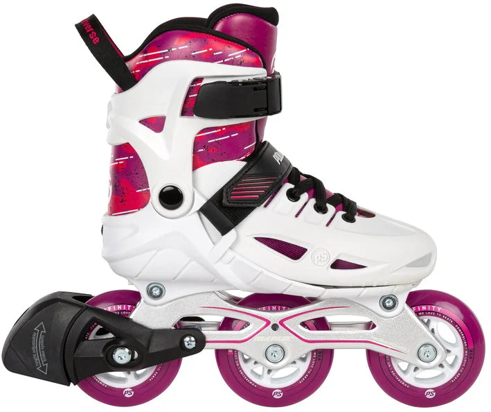 All-Weather Roller Skates for Various Conditions-Powerslide Phuzion Universe Pink 3W Adjustable Inline Skates