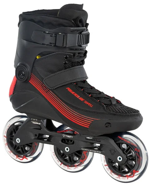 All-Terrain Ice Skates for Extreme Adventures-Powerslide Swell 100mm Black Inline Skates