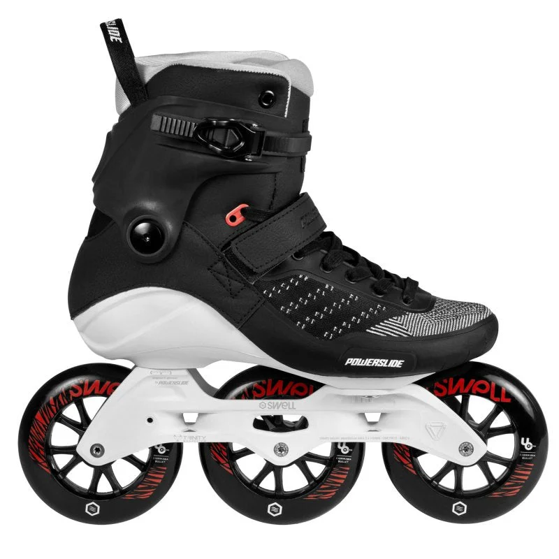 Premium Ice Skates for Elegant Gliding-Powerslide SWELL 110 Metallic Black