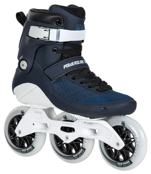 Custom Design Roller Skates for Unique Look-Powerslide Swell 110 Navy Inline Skates