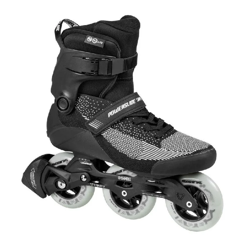 Stylish Roller Skates for Fashionable Skating-Powerslide Swell Lite Black 100