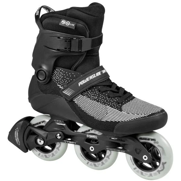 Custom Roller Skates for Fun and Style-Powerslide Swell Lite - Black