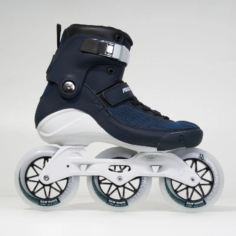 High-Performance Roller Skates for Trick Skating-Powerslide Swell Navy 110 Inline Skates - Unisex