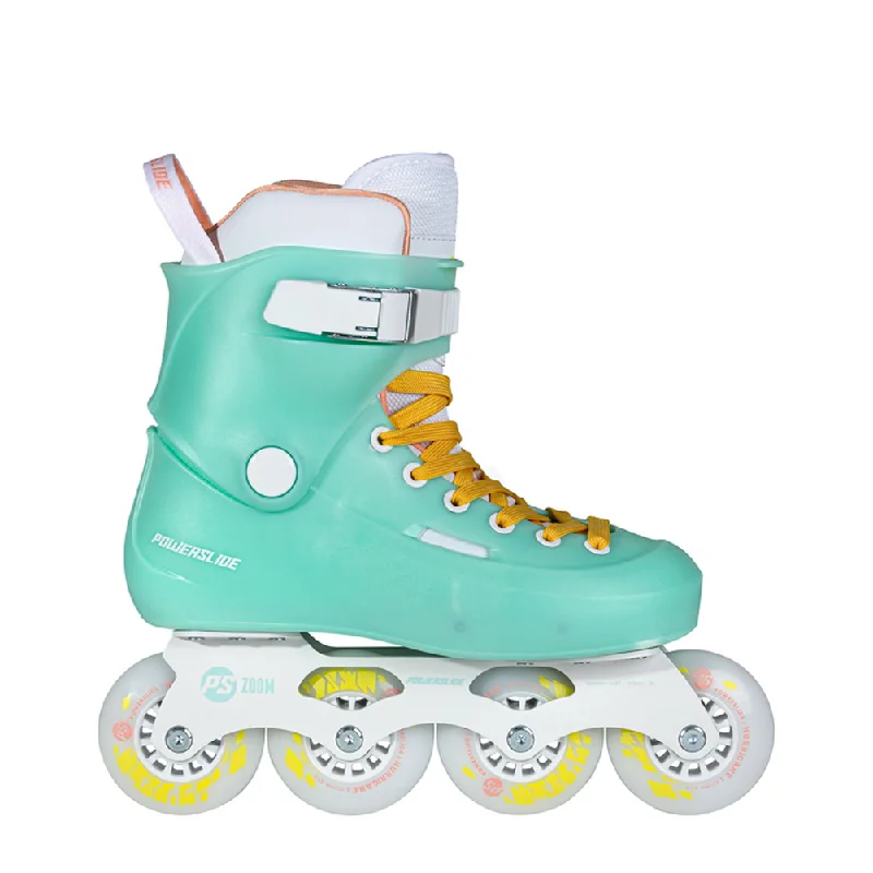 Durable Roller Skates for Long-Term Use-Powerslide Zoom 80 - Baby Blue