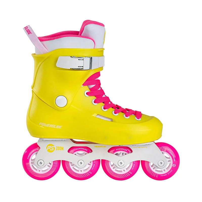 Professional Figure Skates for Ice Shows-Powerslide<br>Zoom Neon Yellow 80