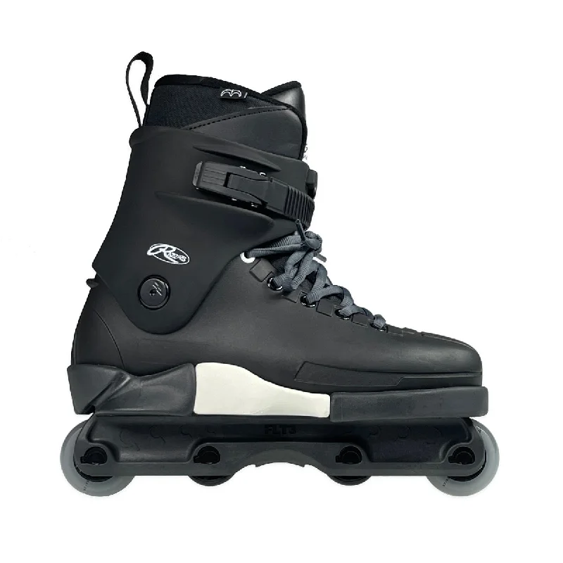 Lightweight Inline Skates for Young Riders-Razors Cult Aggressive Inline Skate Complete - Black