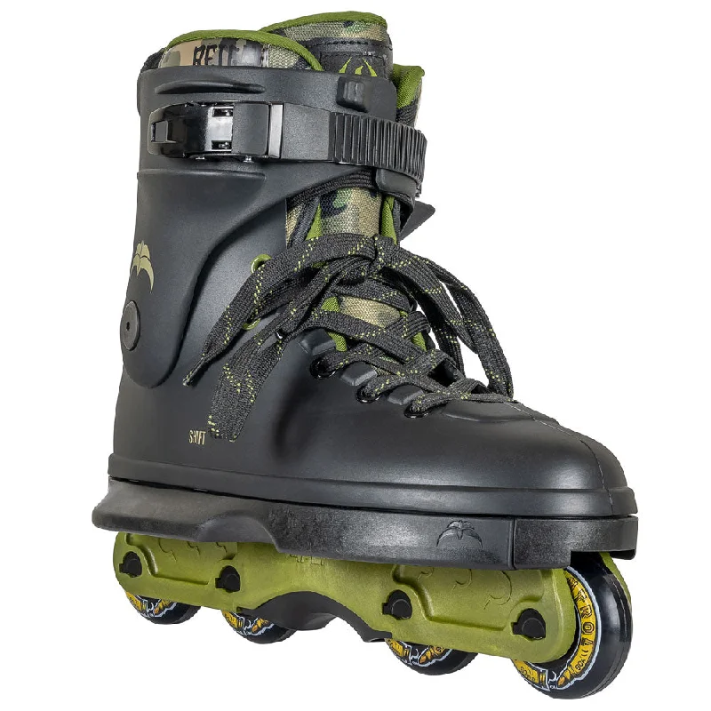 Durable Ice Skates for Outdoor Rink Use-Razors Shift Camo Inline Skate