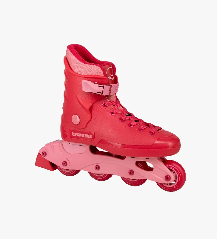 Premium Inline Skates for Advanced Skaters-Red Hot Adult Inline Skates