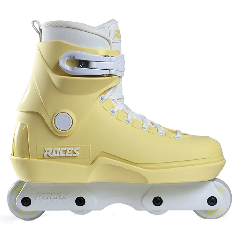 Speed Roller Skates for Fast Rides-Roces M12 Lo Team Citrus Unisex Aggressive Inline Skates