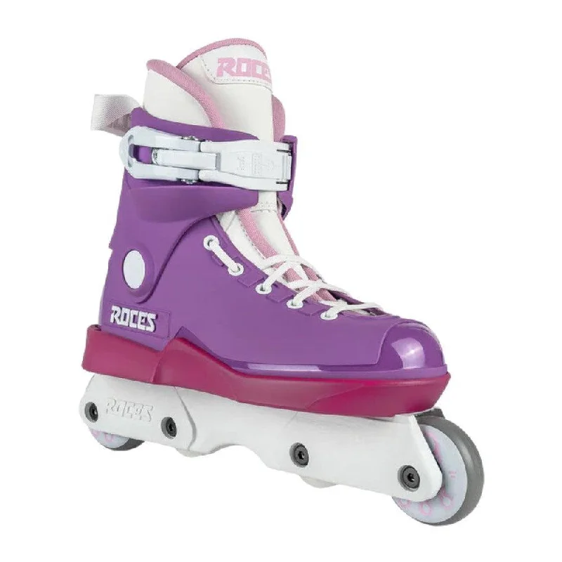 All-Terrain Ice Skates for Extreme Adventures-Roces M12 Lo Team Malva