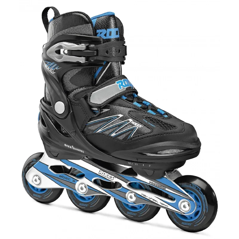 High-Performance Inline Skates for Speed Races-Roces Moody 5.0 Adjustable Boys Inline Skates - (Size 4-7 Lightly Used)