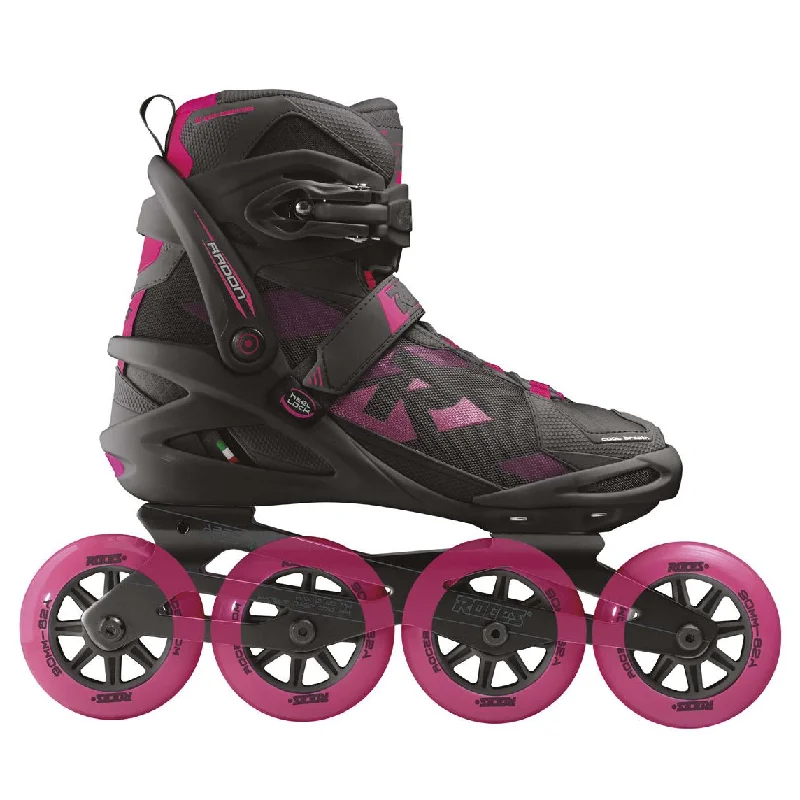 High-Quality Ice Skates for Professional Athletes-Roces Radon W TIF Womens Inline Skates - (Size 6 - New/Open Box)