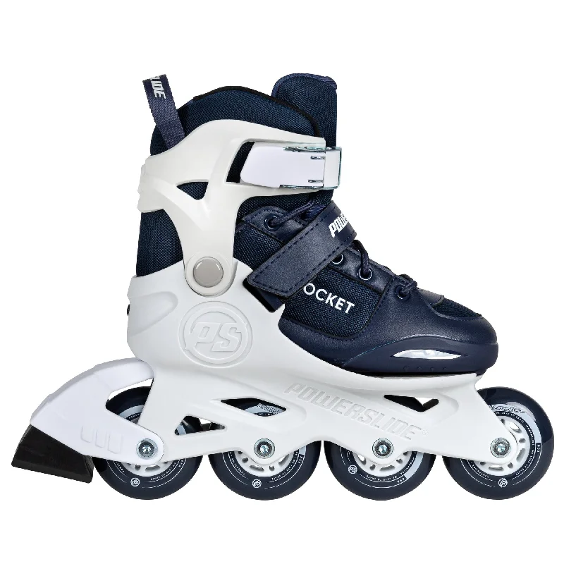 Comfortable Ice Skates for Recreational Skating-Rocket Blue adj.