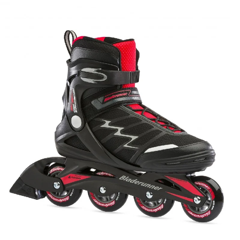 Skate Shoes with Wheels for Versatile Riding-Rollerblade Advantage XT (Black_Red)