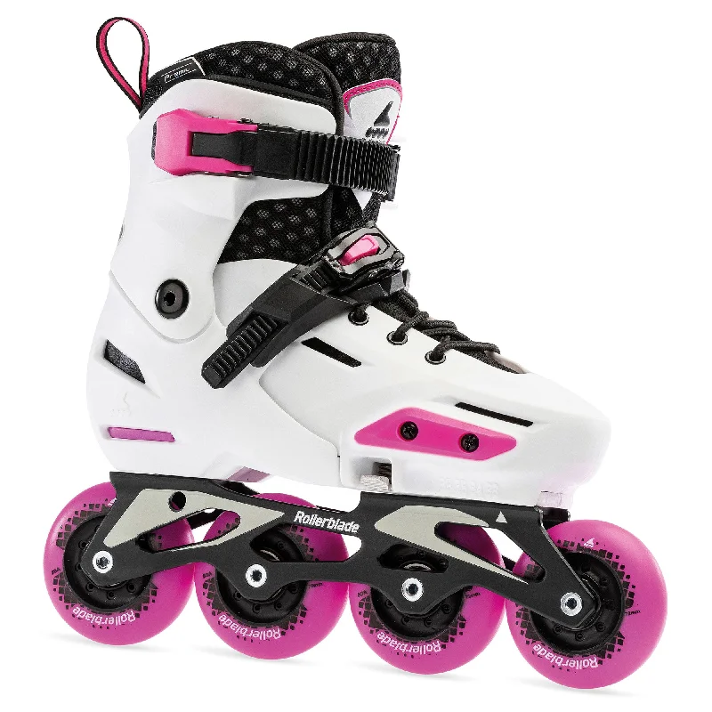 Comfortable Roller Skates for All Ages-Rollerblade Apex Adjustable Girls Urban Inline Skates