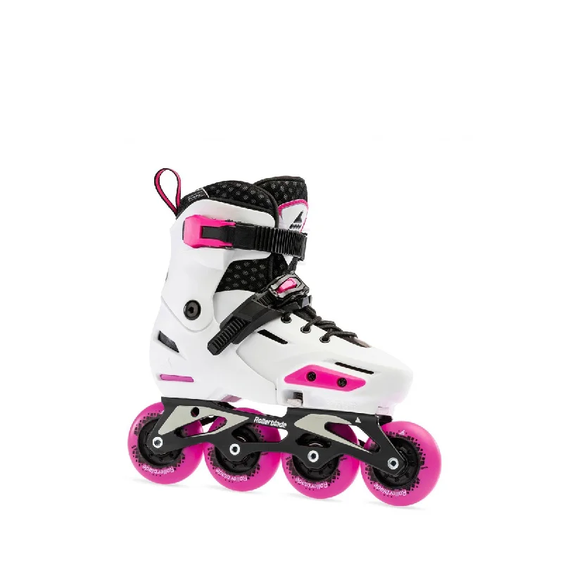 High-Quality Ice Skates for Professional Athletes-Rollerblade Apex G - White/Pink