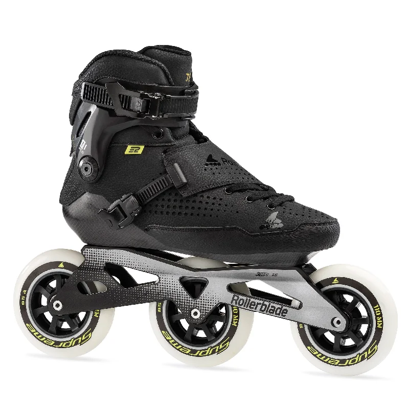 Stylish Roller Skates with Bright Designs-Rollerblade E2 110 Unisex Inline Skates - (Size 8.5 NEW/Open Box)