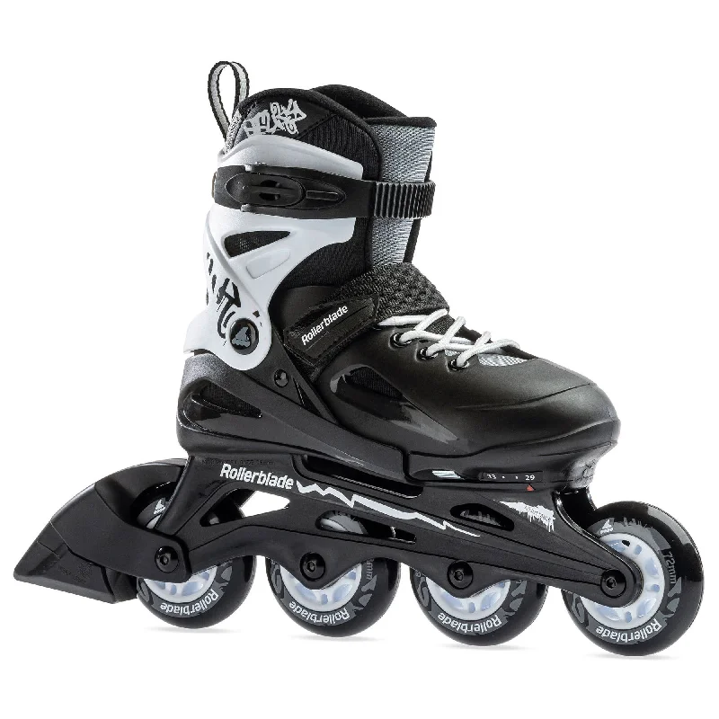 Adjustable Ice Skates for All Ages and Sizes-Rollerblade Fury Boys Adjustable Inline Skates