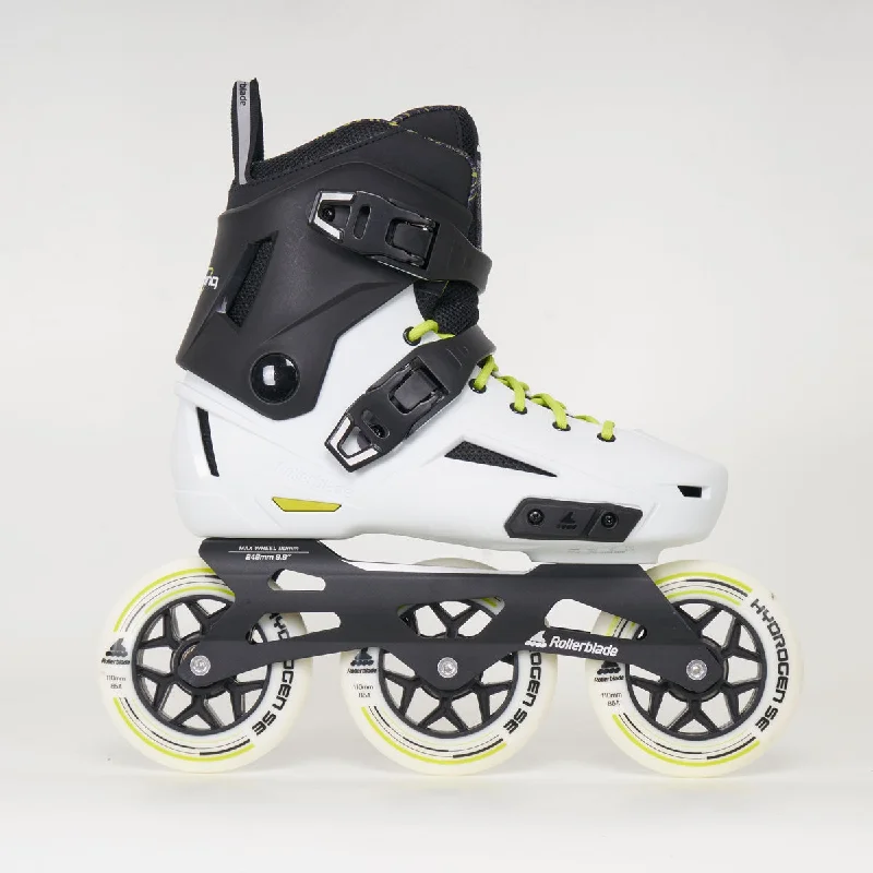 Stylish Skate Shoes with Built-in Wheels-Rollerblade Lightning 110 Inline Skates - Unisex - White