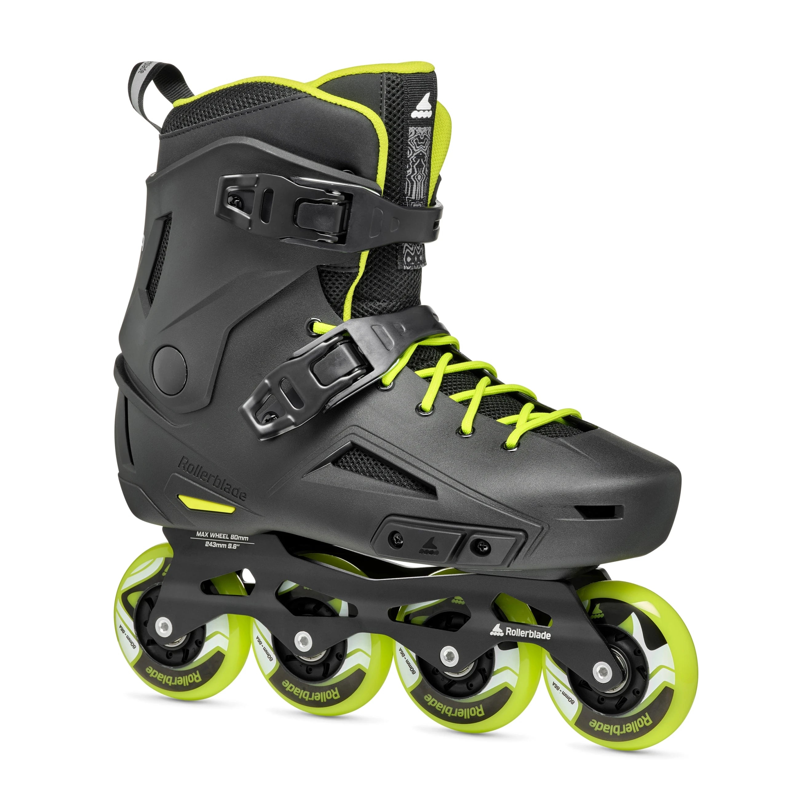 Custom Design Roller Skates for Unique Look-Rollerblade Lightning - Black/Lime