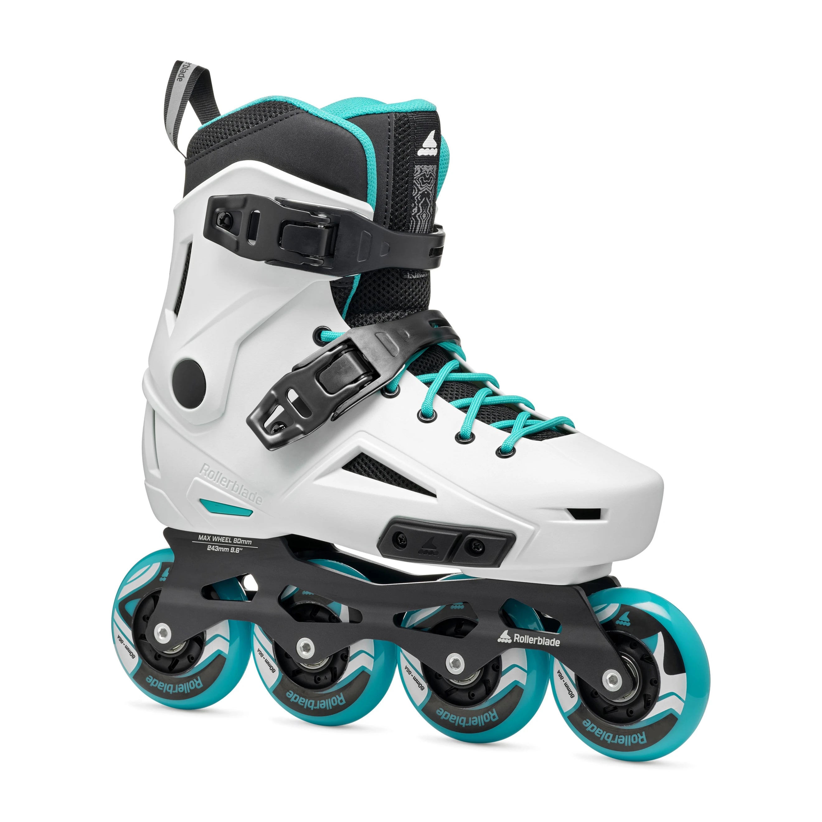 High-Quality Ice Skates for Smooth Gliding-Rollerblade Lightning W - White/Aqua