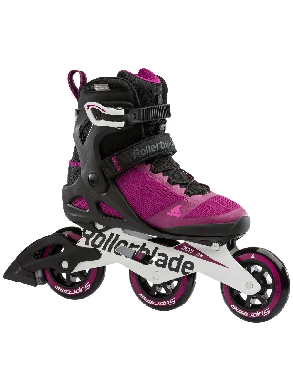 Speed Ice Skates for Competitive Athletes-Rollerblade Macroblade 100W - Violet/Black