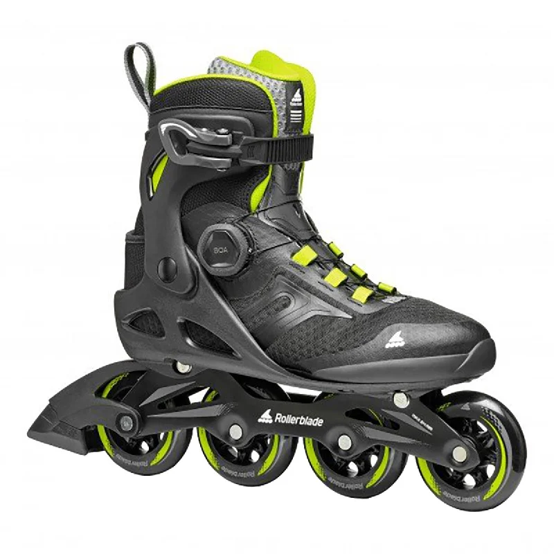 Durable Ice Skates for Outdoor Adventures-Rollerblade Macroblade 84 BOA Mens Inline Skates