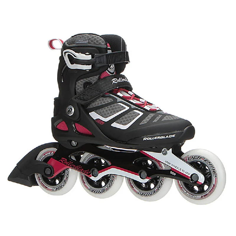 All-Terrain Roller Skates for Adventurous Riders-Rollerblade Macroblade 90 Womens Inline Skates 2020