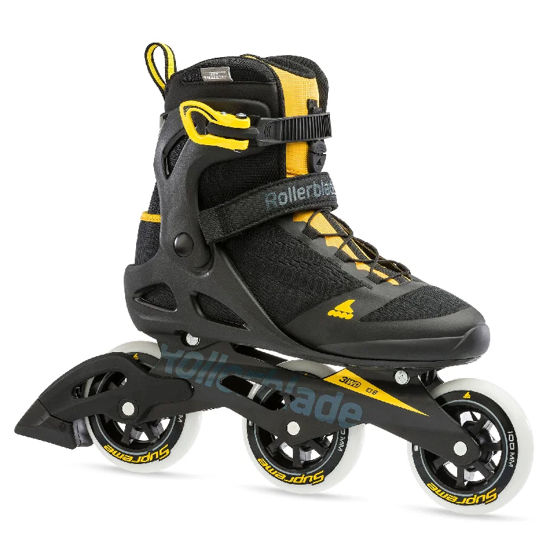 Comfortable Inline Skates with Ventilation-Rollerblade Macroblade 100 3WD Mens Inline Skates - (Size 8 Lightly Used)