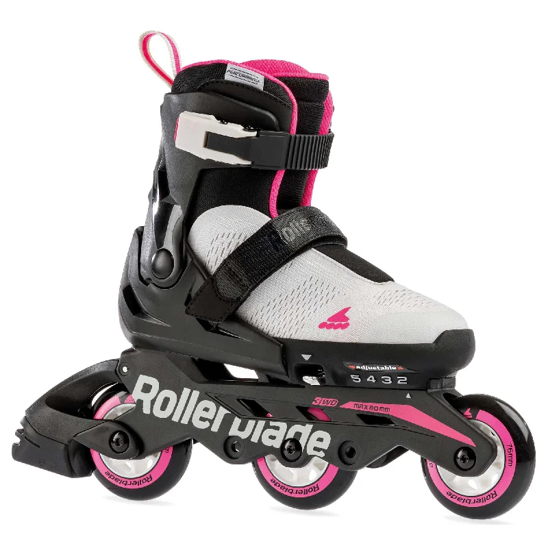 All-Terrain Inline Skates for Outdoor Adventures-Rollerblade Microblade Free 3WD Girls Adjustable Inline Skates