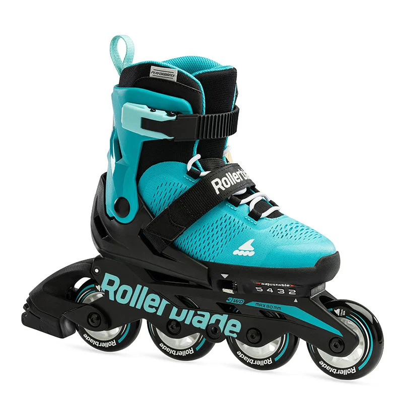 Comfortable Roller Skates for Smooth Rides-Rollerblade<br>Microblade Aqua/Black