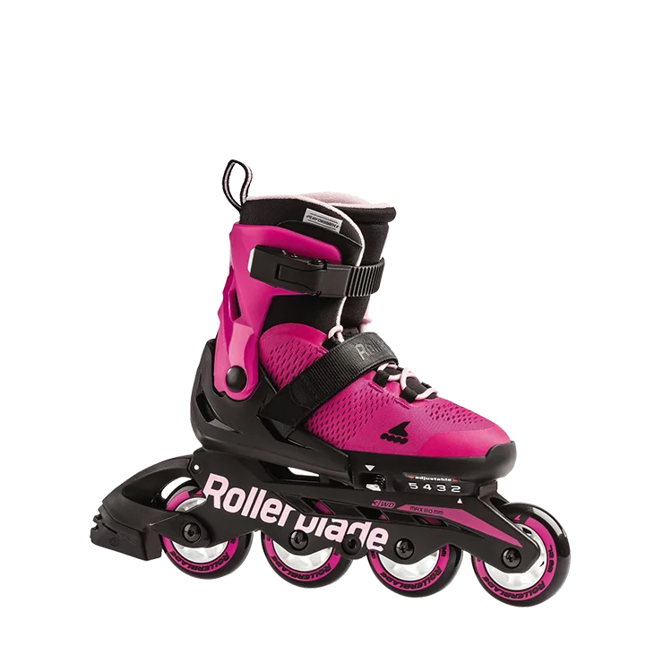 Stylish Inline Skates for Street Skating-Rollerblade Microblade G - Pink/Bubblegum